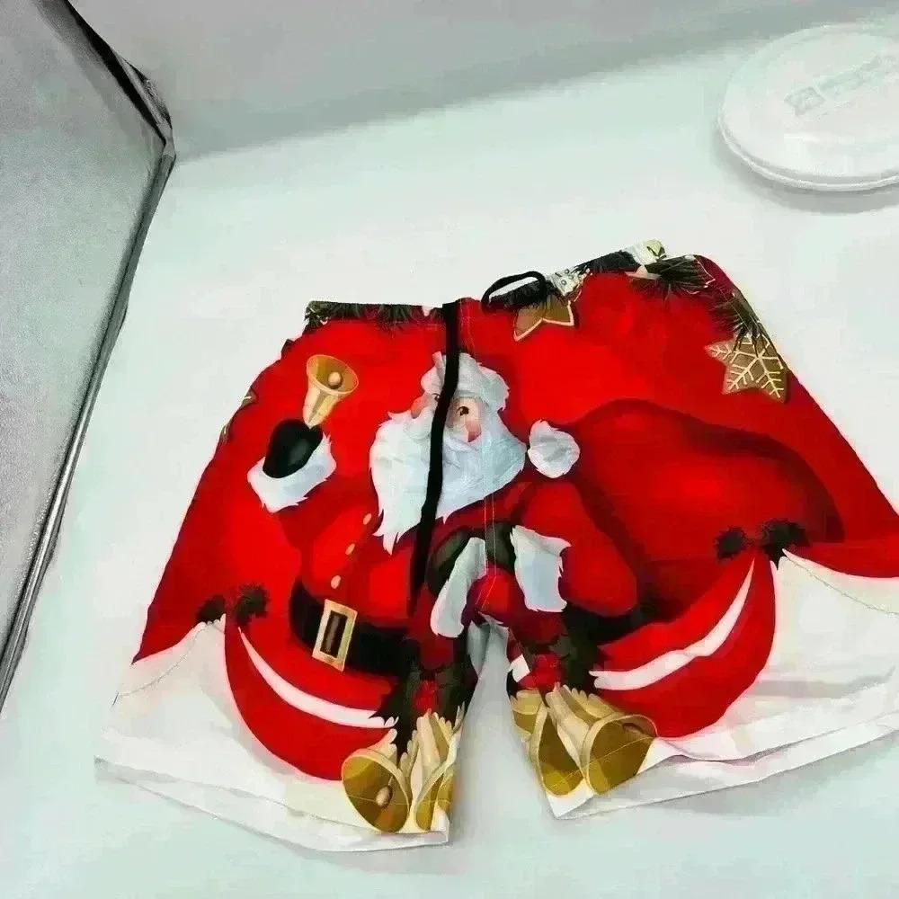 Santa Claus swimming trunks show off your Christmas spirit this year - Picture 2 of 5